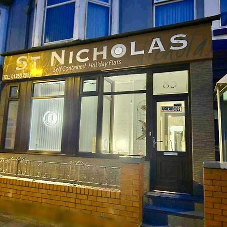 St Nicholas Holiday Apartments แบล็คพูล ภายนอก รูปภาพ